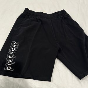 Black givenchy shorts